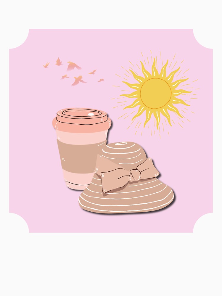 Cozy Coffee Morning Aesthetic Summer Design by C-Alicedesigns
