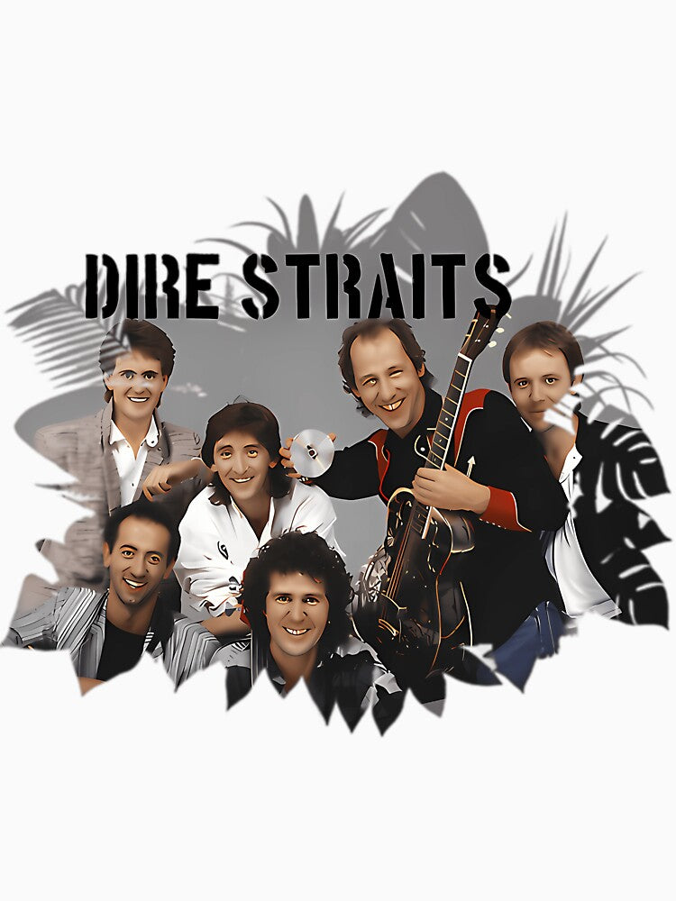 Dires Strait'S Rock Band by Gabe Chalker