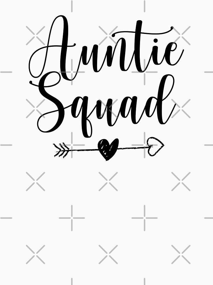 Auntie Squad, Christmas Gift for Aunt, Aunt To Be, New Aunt, Pregnancy Announcement, Baby Annoucement by ambaart
