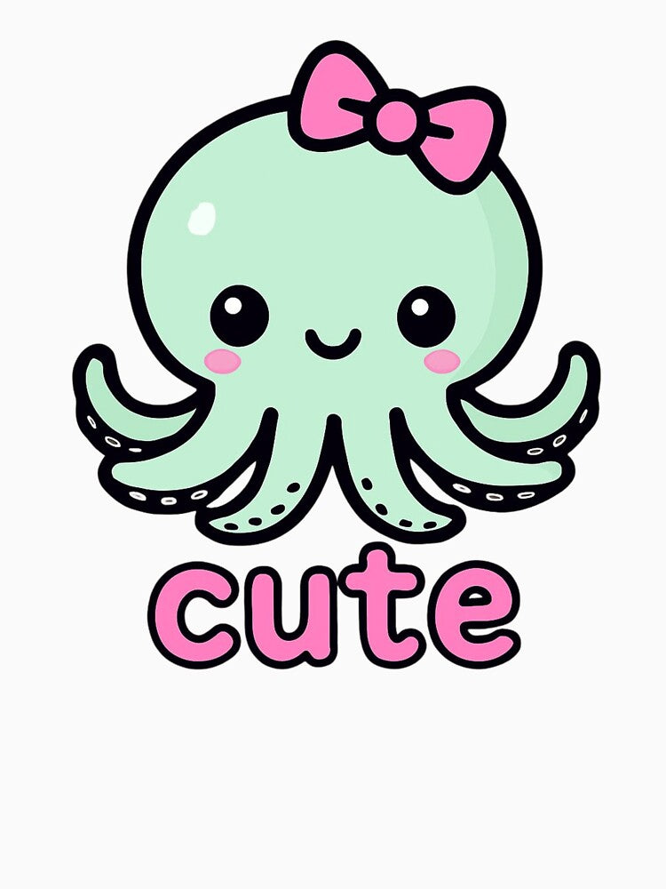 Cute Girly Octopus by 4viella