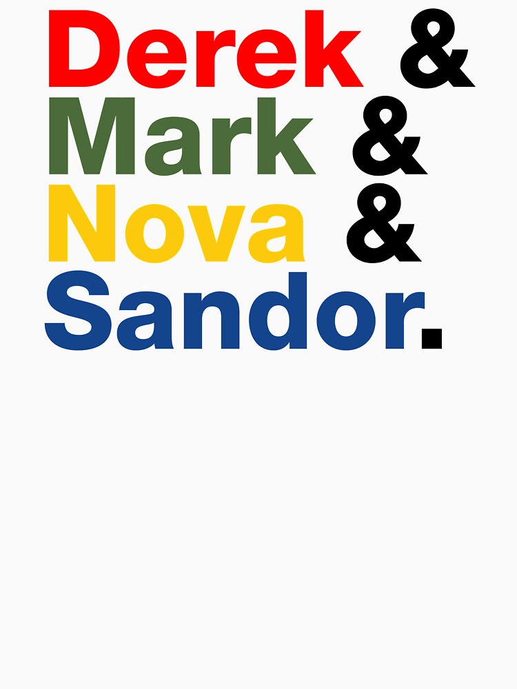 Derek & Mark & Nova & Sandor (Multicolor) by sabird