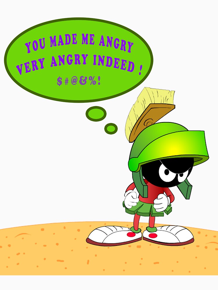 Martin The Martian Angry by rmcadams