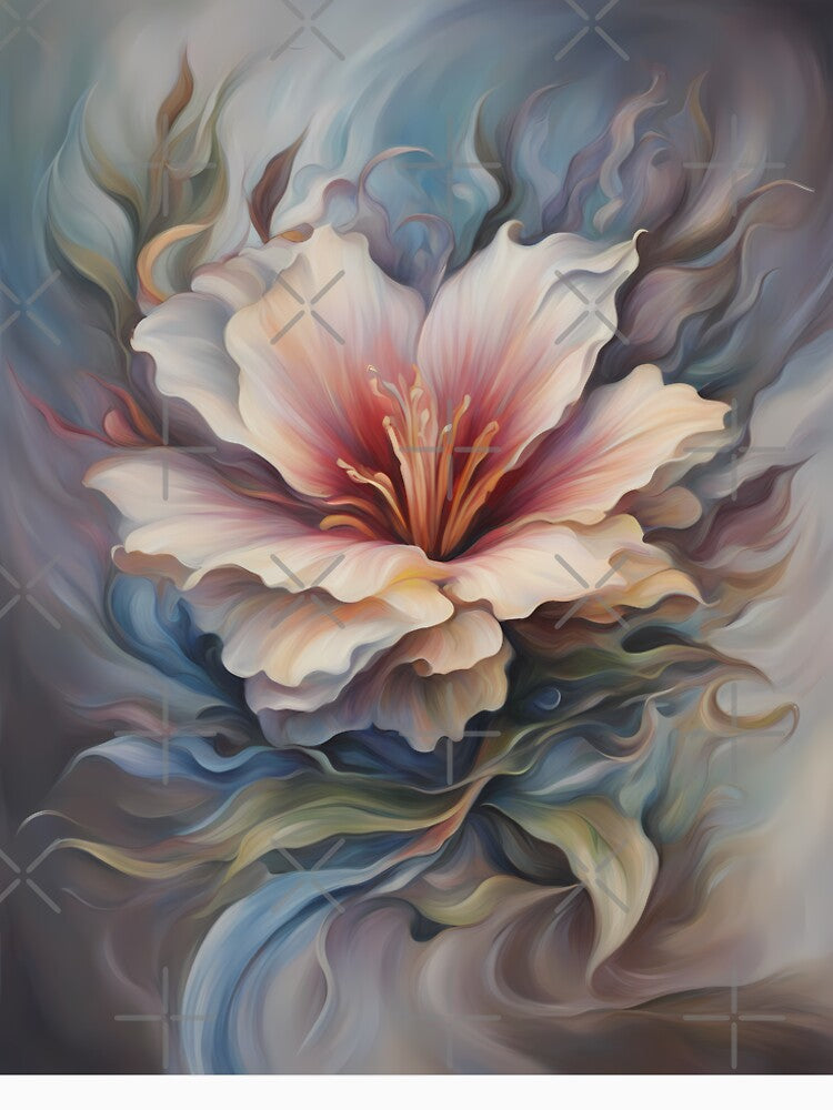Pastel Fantasy Flower by CalmnessbyChoice
