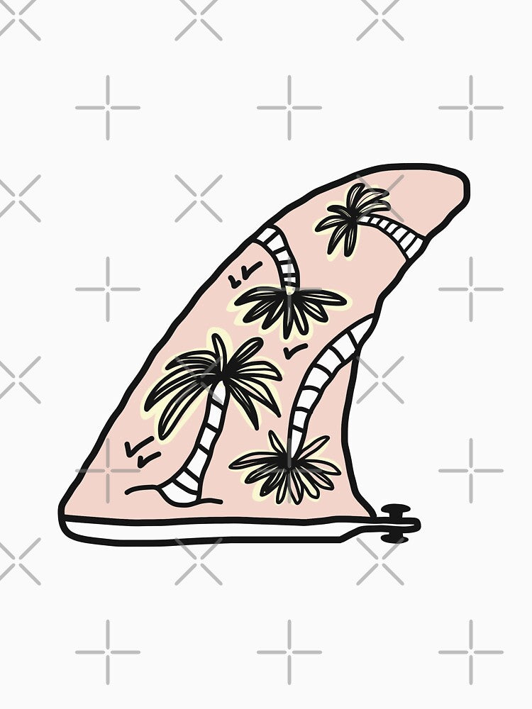 Surfing big wave wave palm tree surf by Tropical Blood