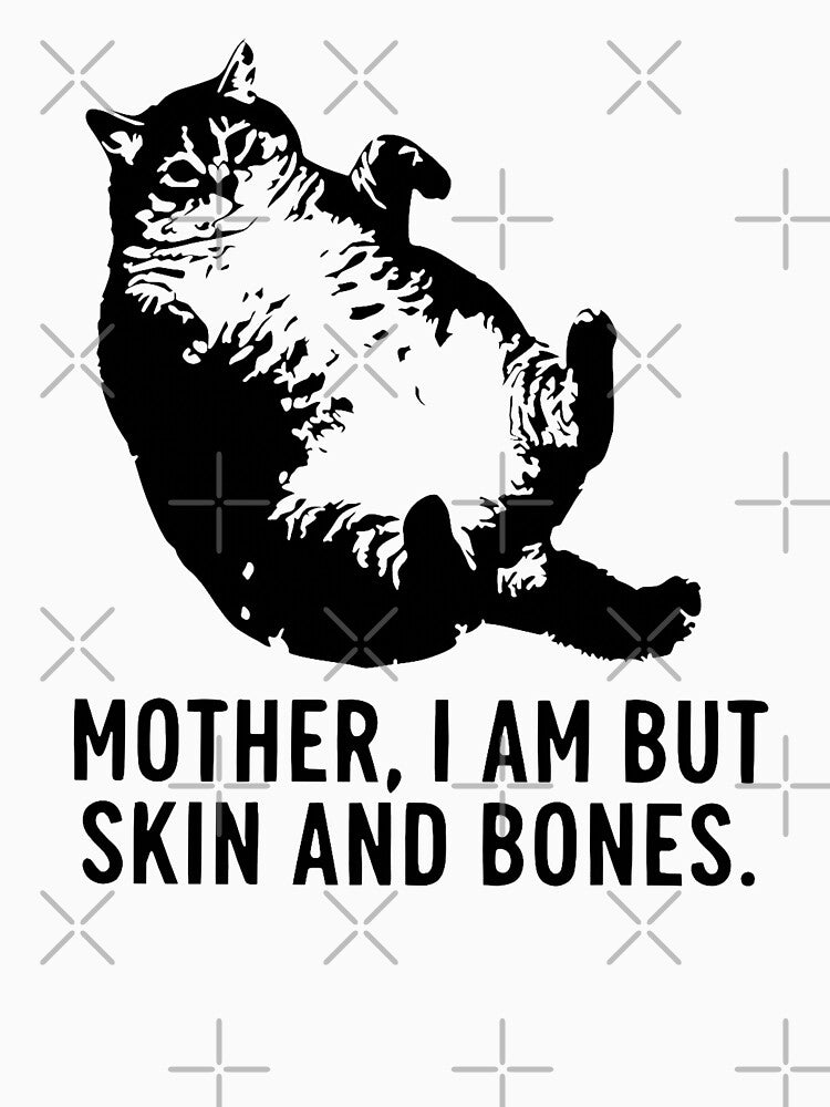 Cat Mother I Am But Skin and Bones by ivotee