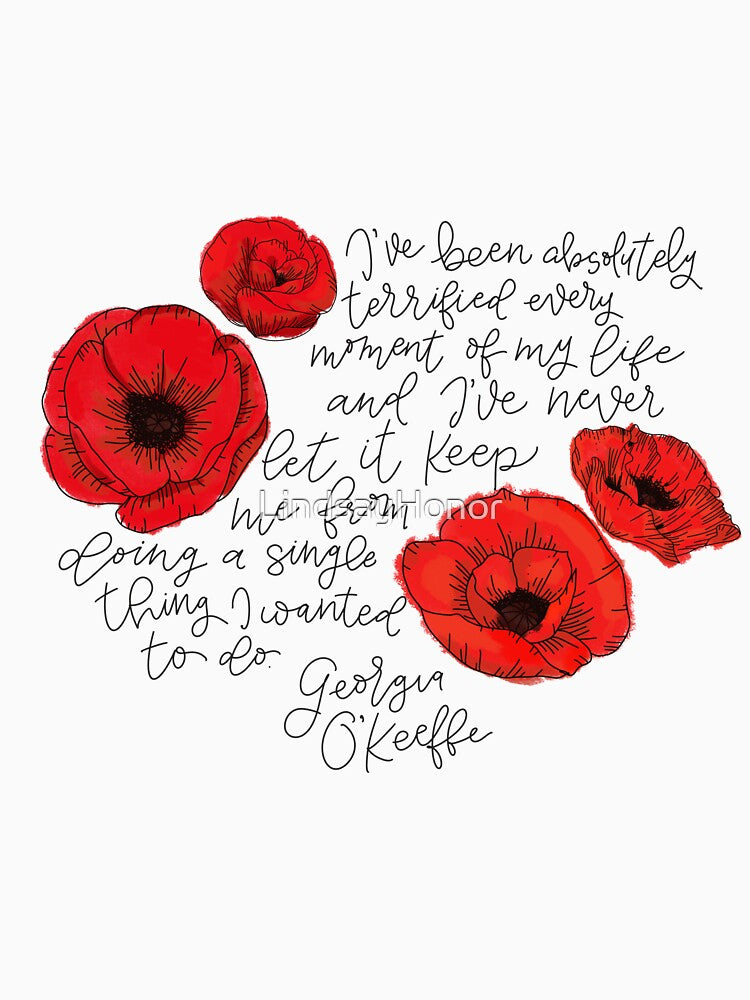 Georgia O’Keeffe Life Quote by LindsayHonor