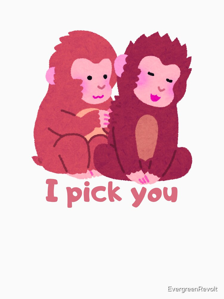I pick you - Monkey Love by EvergreenRevolt
