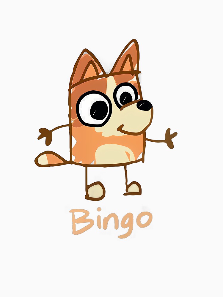 bluey inspired hand drawing bingo by tonylau81