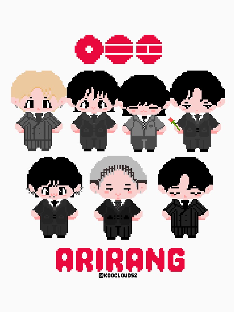 ARIRANG PIXEL CHIBI BABIES by kooclouds2