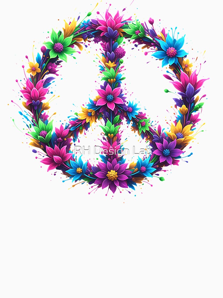 Neon Flower Power Storm by RH Design Lab