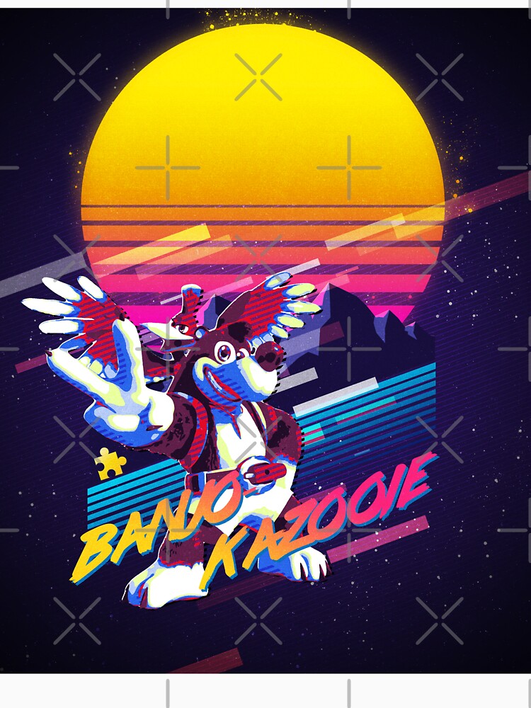 Banjo-Kazooie 80s by Ratch2929