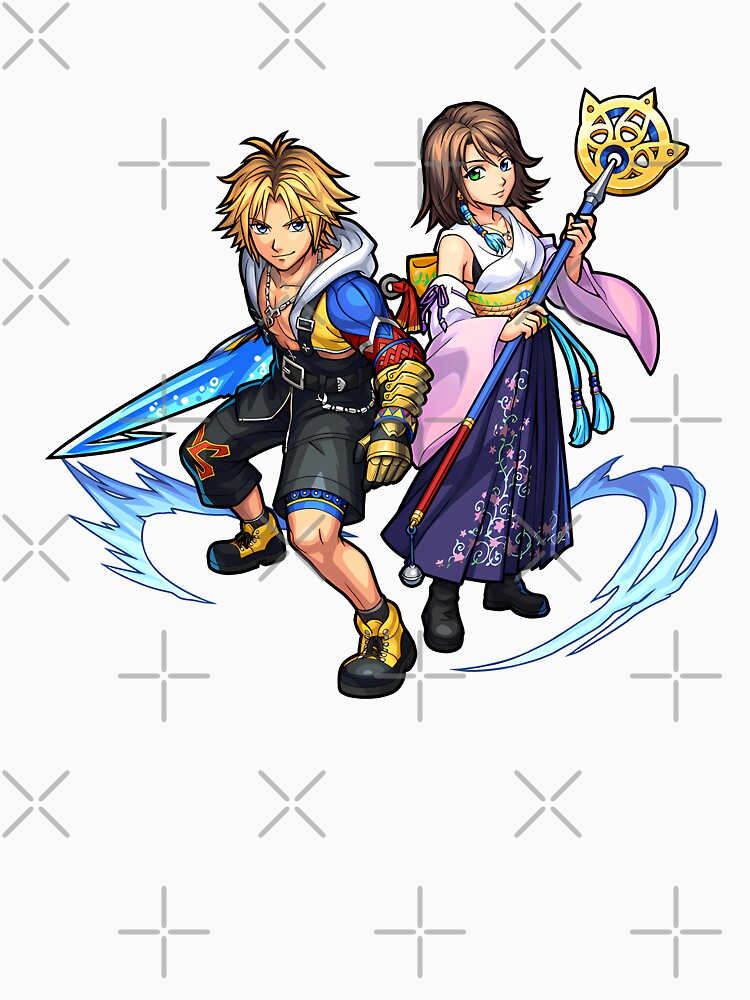 Final Fantasy 10 , Tidus & Yuna by craftyartsdigi