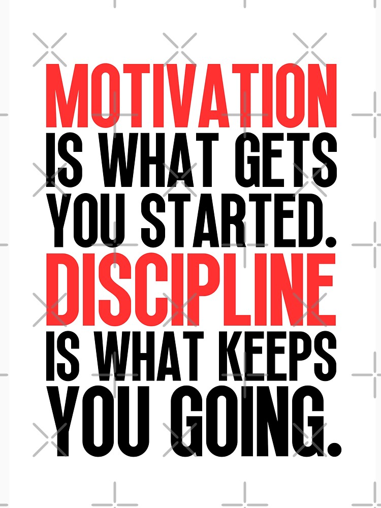 Motivation Vs Discipline by Dondonmart