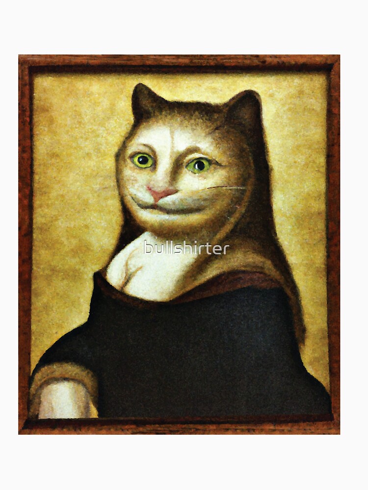 Cat Mona Lisa by bullshirter