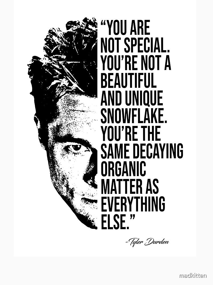 Tyler Durden quotes, quote by madkitten