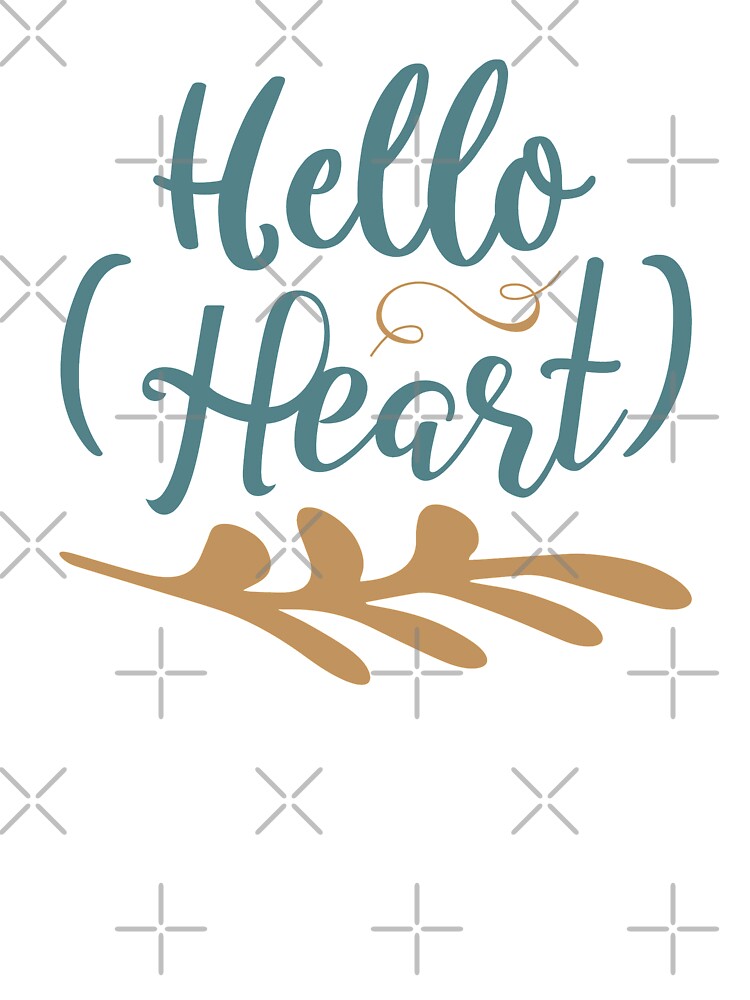 Hello Heart by VibrantGifts