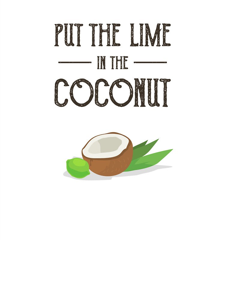 Put the Lime in the Coconut Print Harry Nilsson by MentDesigns