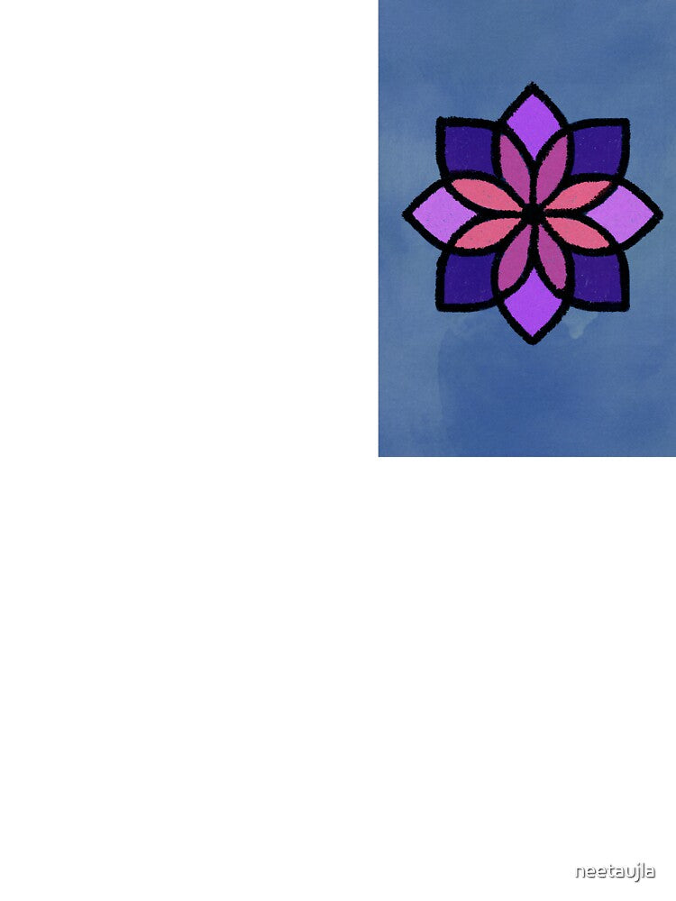 Geometric Flower by Wandcraft