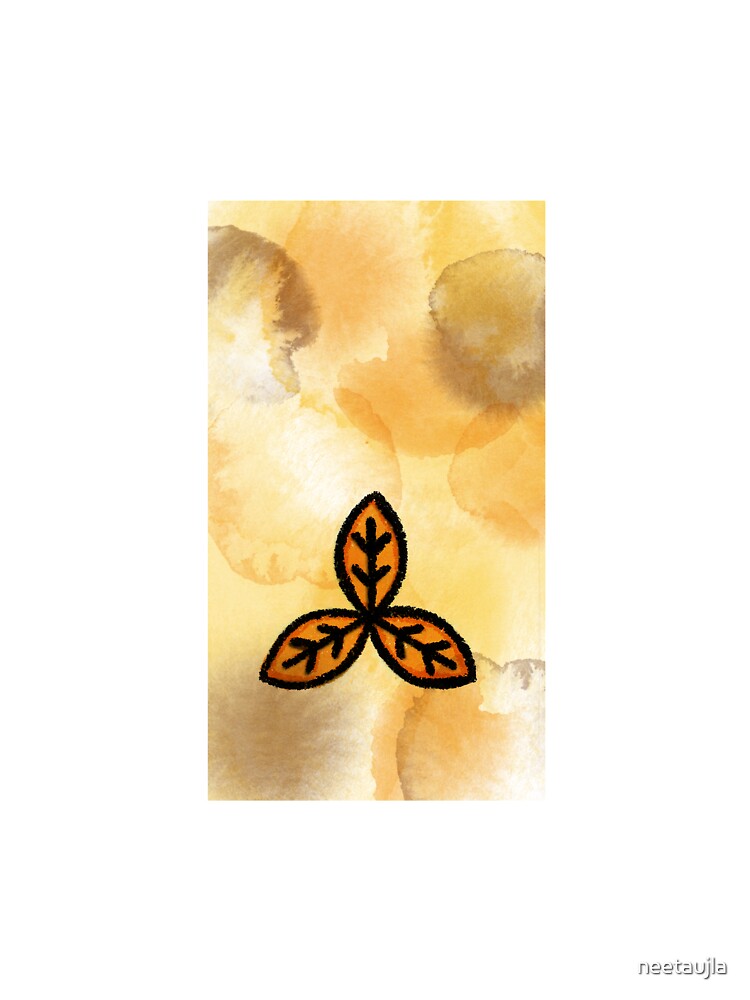 Dry Leaves Flower by Wandcraft