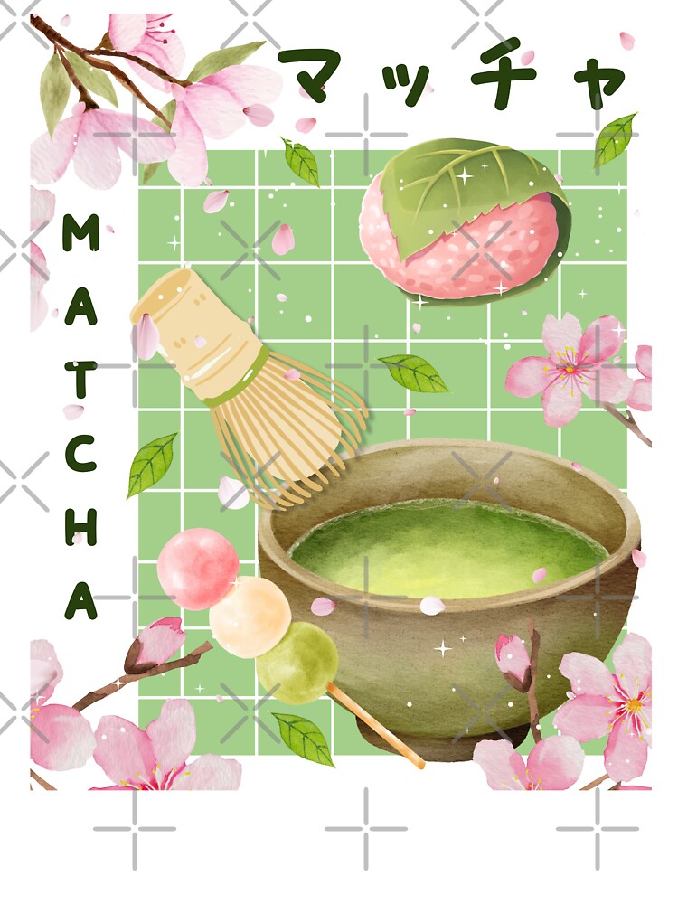 Sakura Kawaii Matcha Japanese Tea by starbunnykawaii