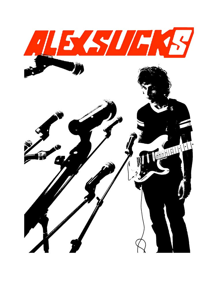 Alexsucks Silhouette Vocalist Indie Band by SKPinturasShop