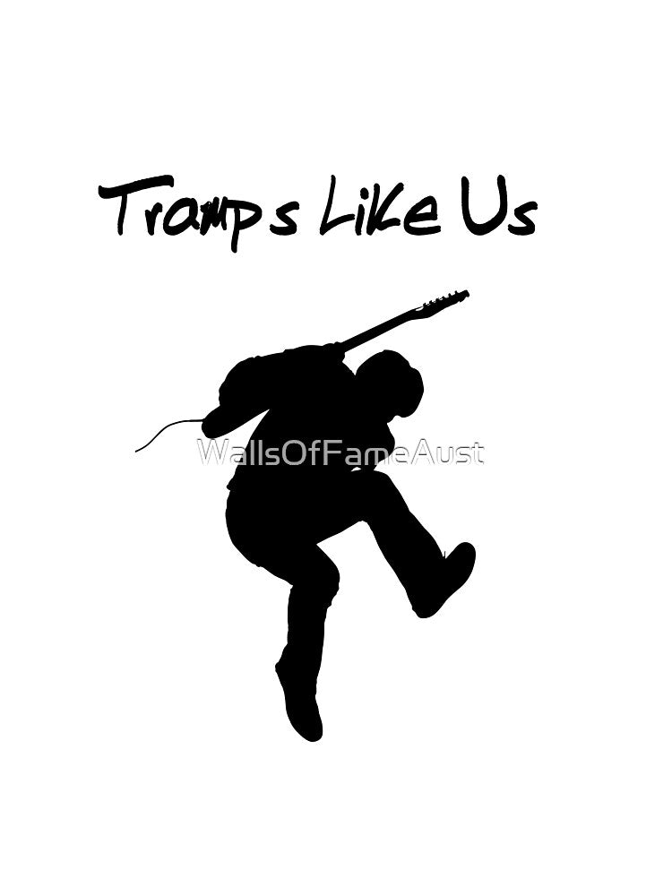 Lryric Tribute. Tramps Like Us Digital Fanart Walls Of Fame by WallsOfFameAust