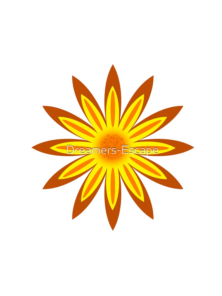 Summer Sun Yellow Flower by Dreamers-Escape