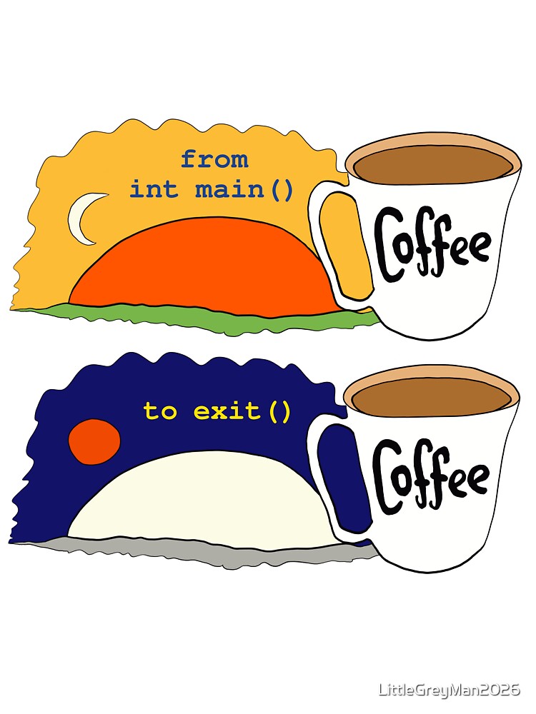 Programming needs coffee :) by LittleGreyMan2026