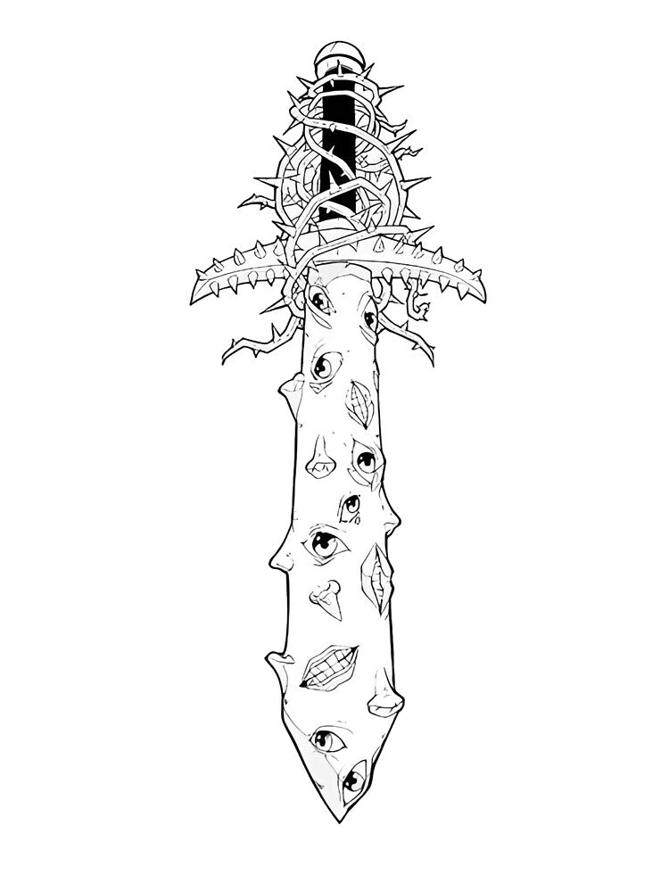 Piercing Zanpakuto of Destruction by SacredRoses-Art