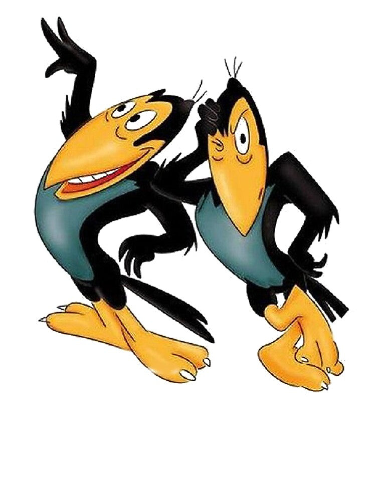 Vintage Retro Heckle and Jeckle TV Cartoon by K1Store