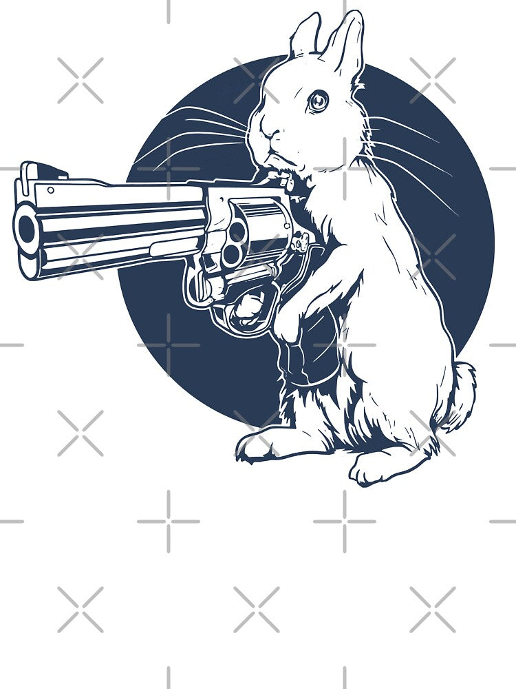 Do you feel lucky? Hare Trigger Dirty Hairy Bunny by NAJRAN