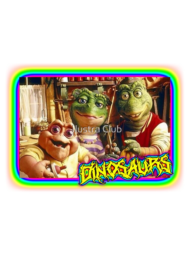 dinosaurs family 90s by Ilustra Club
