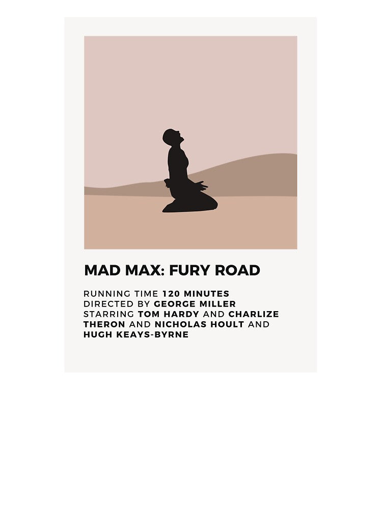 Mad Max Minimalist Poster by honeydesigns