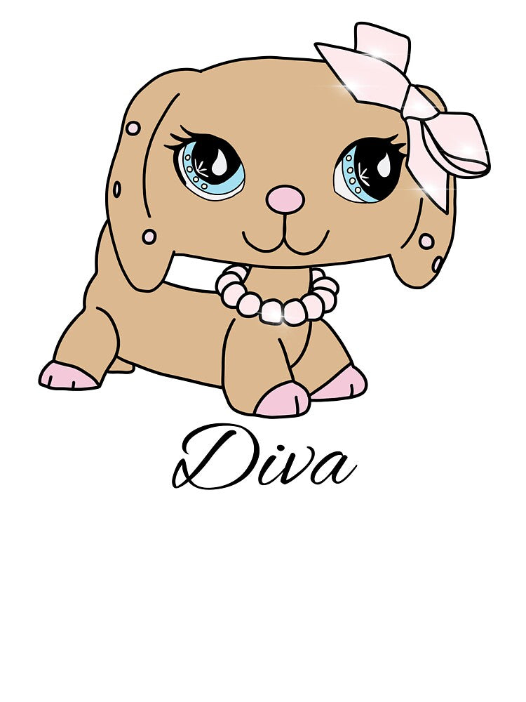 Diva LPS dachshund by paigealayna