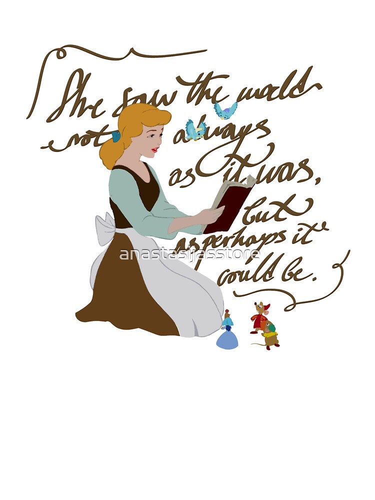 Cinderella Quote by anastasijasstore