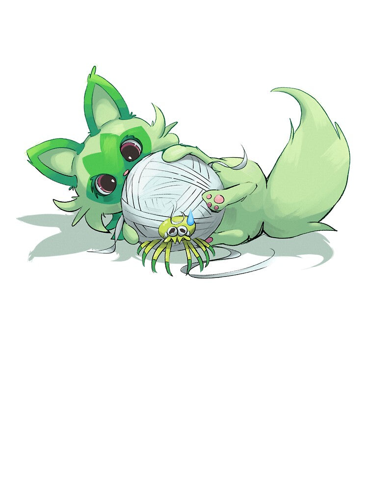 Sprigatito Weed Cat’s New Toy Sticker by Painterswan