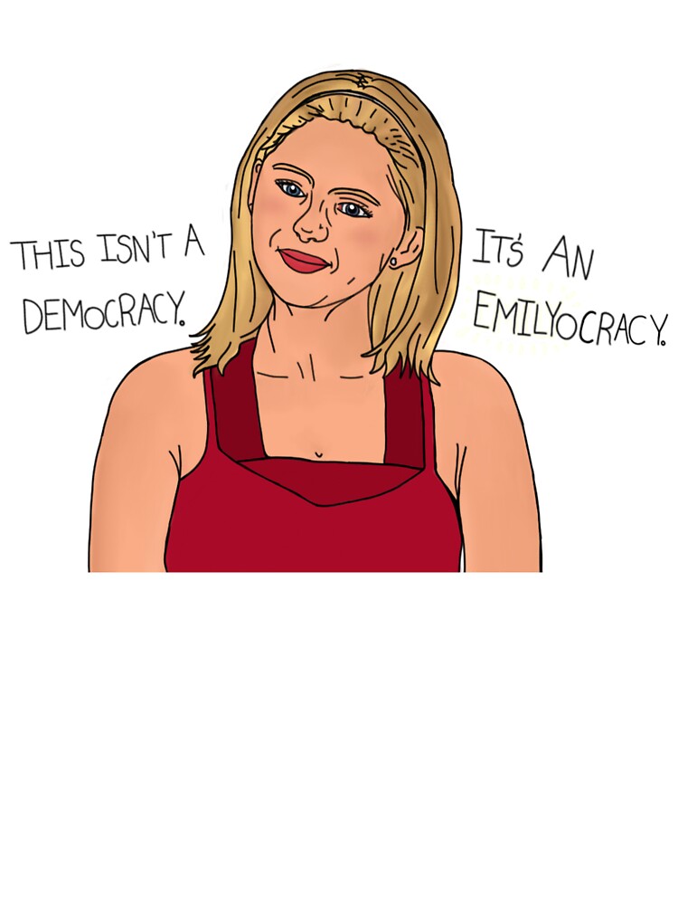 The Next Step Emily 'It's an Emilyocracy' drawing by Dottydraws