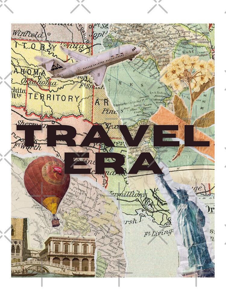 Travel Era Collage by Elenor's