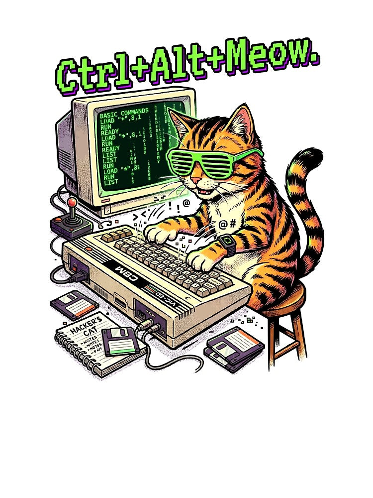 Geek cat by Remy490