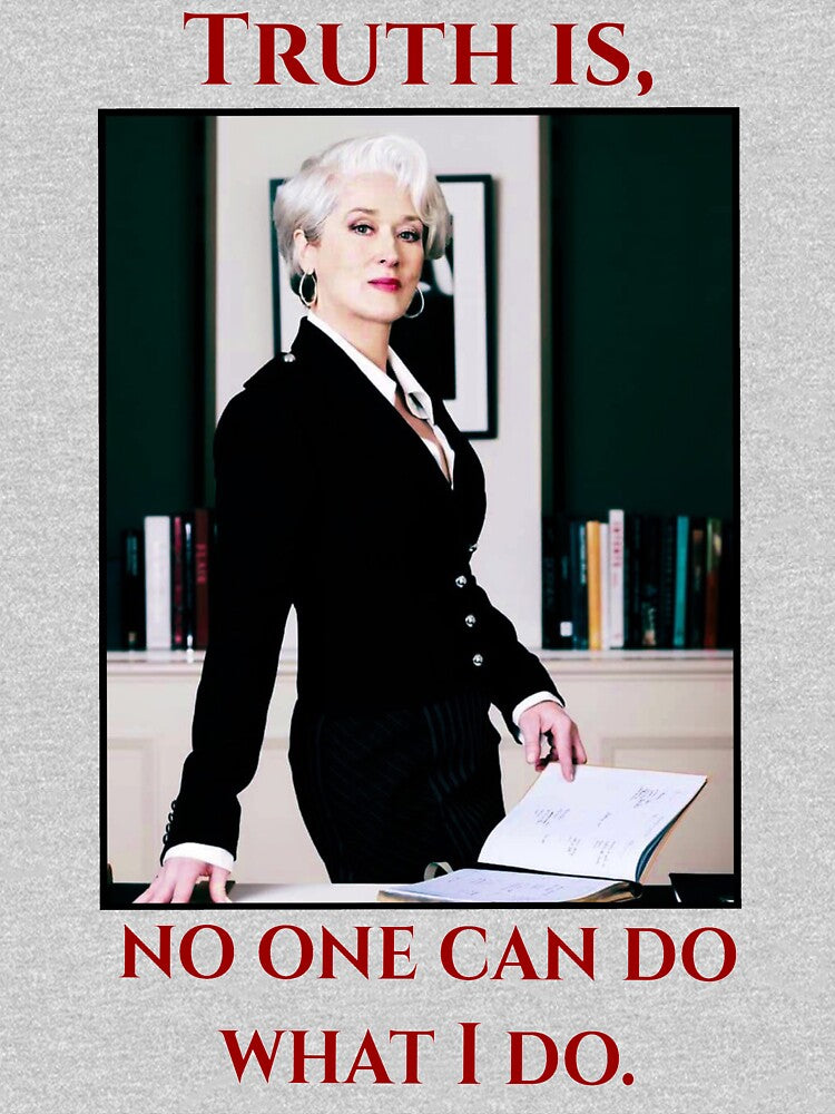Truth is, no one can do what I do. by LumosSmile
