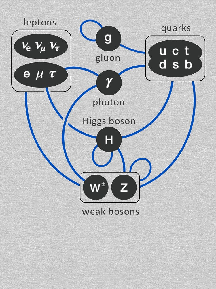 Standard Model Particles Higgs Boson Physics Theory by Creekman Designs