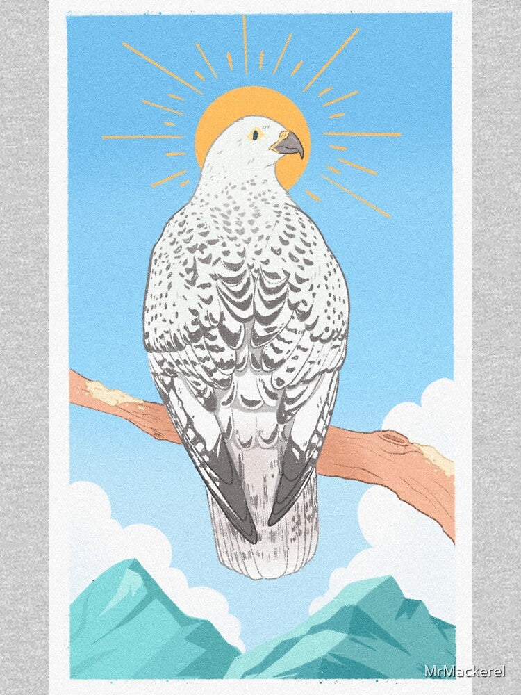 Gyrfalcon by MrMackerel