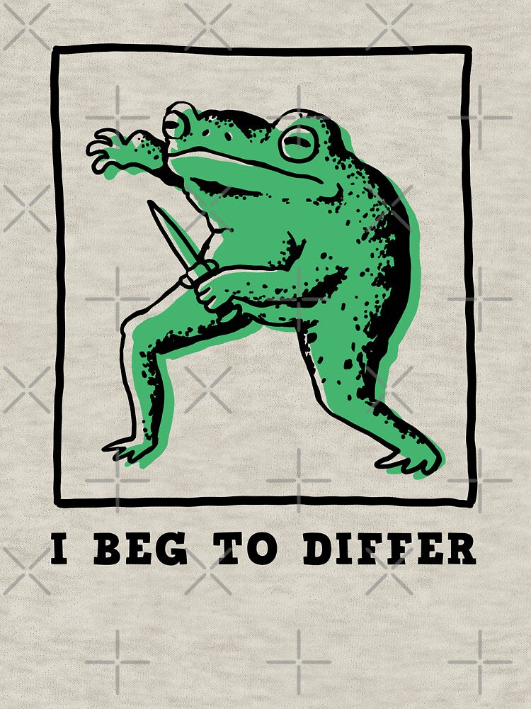 I beg to differ by PopcornpunkART