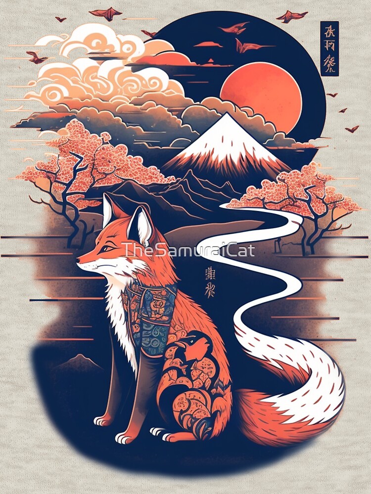 Japanese Fox 6 by TheSamuraiCat