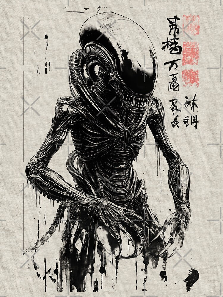 Xenomorph Poster Design by blackdogshop