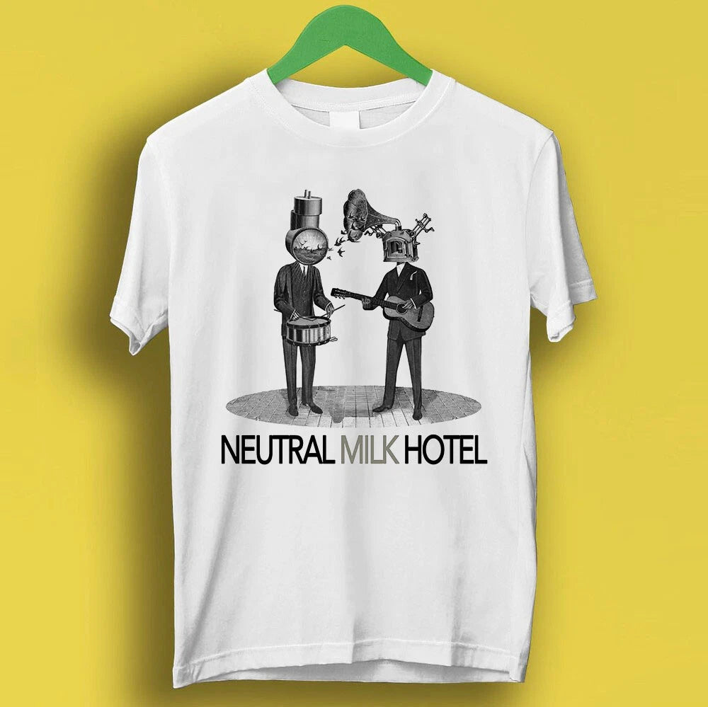 Neutral Milk Hotel Indie Rock Retro Music Top Tee T Shirt P2627
