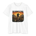 Wilderness Trail Hiker T-shirt | Mountain Sunset Outdoor Adventure