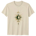 Sacred Geometry Celestial Sun And Moon T-Shirt Astrology Esoteric Spirituality