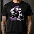 Snake Skull Shirt Tattoo Style Dark Art Reptile Mystical Goth Graphic Tee
