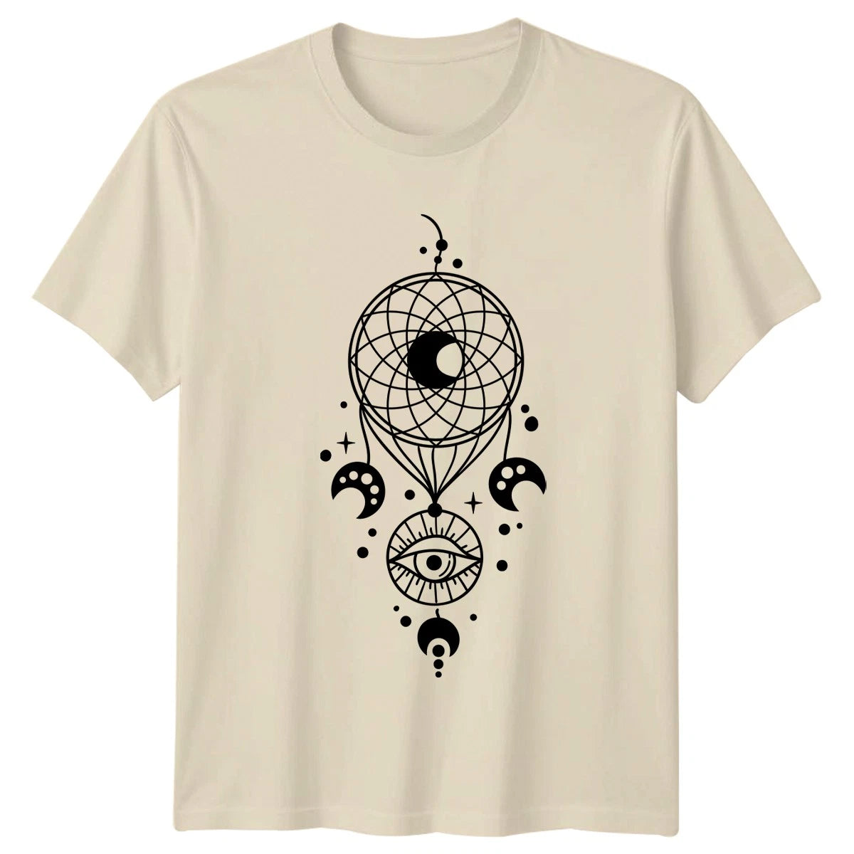 Mystic Dreamcatcher Eye Celestial Protection T-Shirt Dreamcatcher Eye